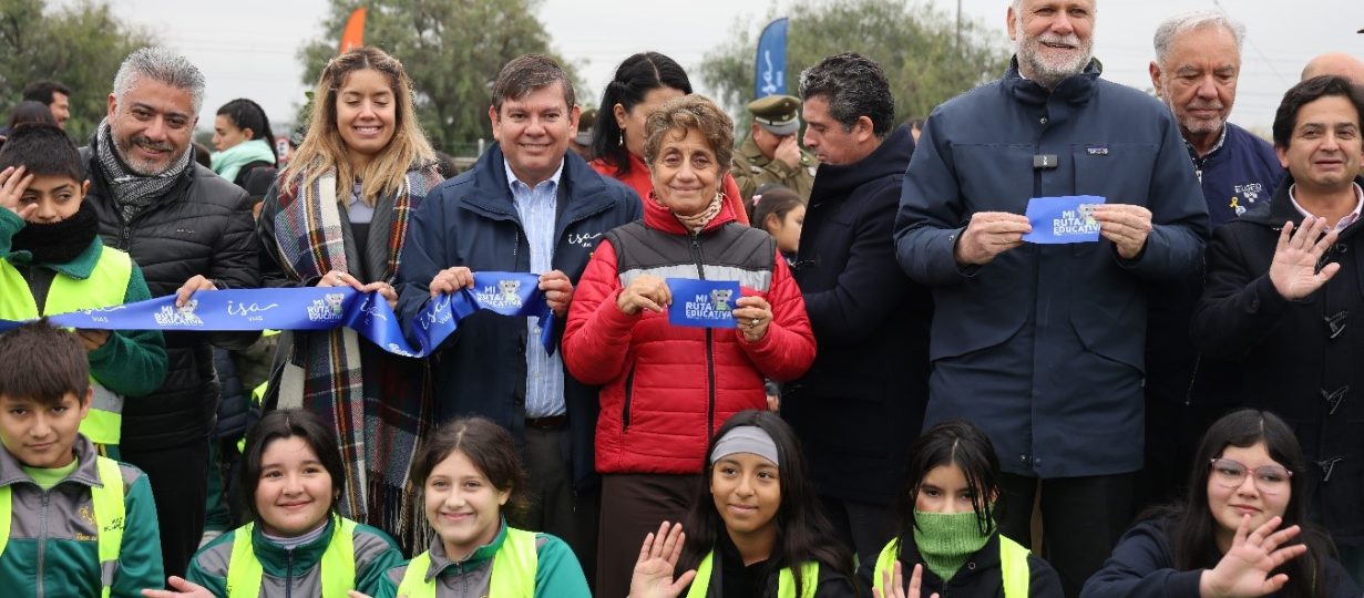 ISA Vías inaugura una nueva ciudad educativa en Chimbarongo impulsando una cultura vial más responsable